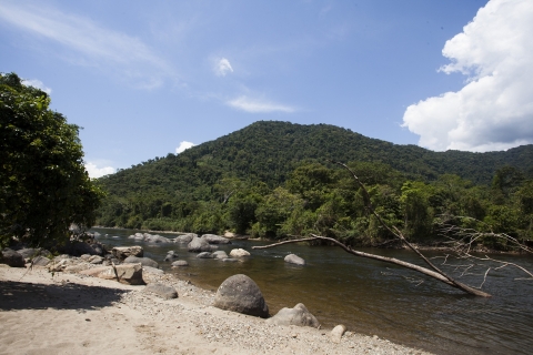Río Chirinos. Límite natural entre las comunidades Awajún de San Ignacio (Cajamarca)