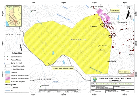 Mapa Proyecto Minero Tantahuatay Mapa Proyecto Minero Tantahuatay