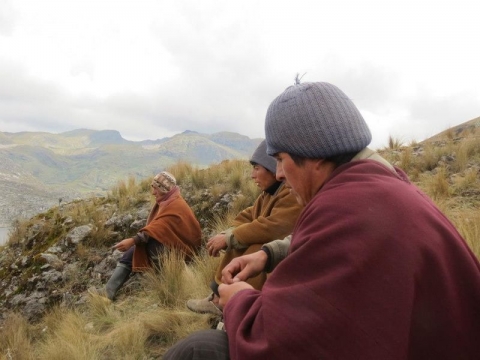 Guardinanes de las lagunas. Fuente: V. Rodríguez