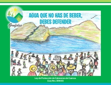 Folleto para la divulgación de la Ley de Protección de Cabeceras de Cuenca aprobada en Perú en 2017
