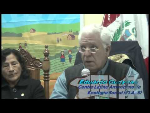 Embedded thumbnail for VIDEOS: Foro de Eduardo Gudynas ¨Transiciones al Postextractivismo¨ - Cajamarca 2015